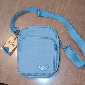 Blue Bioworld Stitch Crossbody Bag